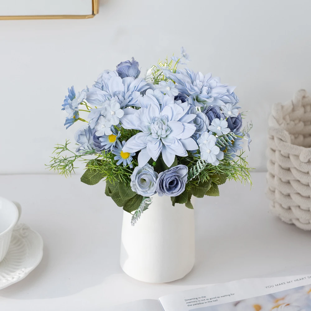 1pc Artificial Flowers Dahlia Little Roses Combination Accessories Home Room Decora Outdoor Yard Windowsill Bonsai Wedding Arch 
1pc Artificial Flowers Dahlia Little Roses Combination Accessories Home Room Decora Outdoor Yard Windowsill Bonsai Wedding Arch