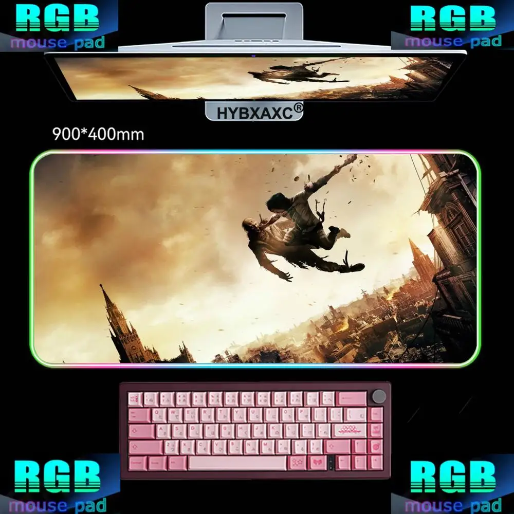 RGB LED HD game survival D-Dying Light Mouse Pad Large Gaming Mousepad with Stitched Edges Thickened Desk Mat PC XAXC
RGB LED HD game survival D-Dying Light Mouse Pad Large Gaming Mousepad with Stitched Edges Thickened Desk Mat PC XAXC