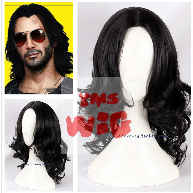 New Johnny Silverhand Cosplay Wig Keanu Reeves Heat Resistant Synthetic Hair Halloween Party
New Johnny Silverhand Cosplay Wig Keanu Reeves Heat Resistant Synthetic Hair Halloween Party