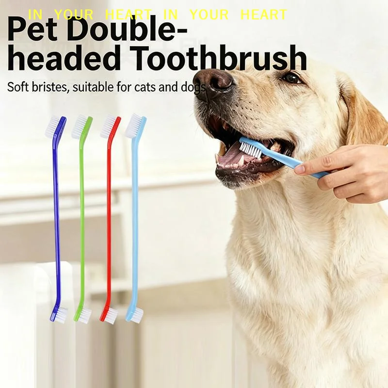 【X】Cat Dog Toothbrush with Long Handle for Deep Cleaning Easy Use Pet Dental Hygiene Supplies
【X】Cat Dog Toothbrush with Long Handle for Deep Cleaning Easy Use Pet Dental Hygiene Supplies