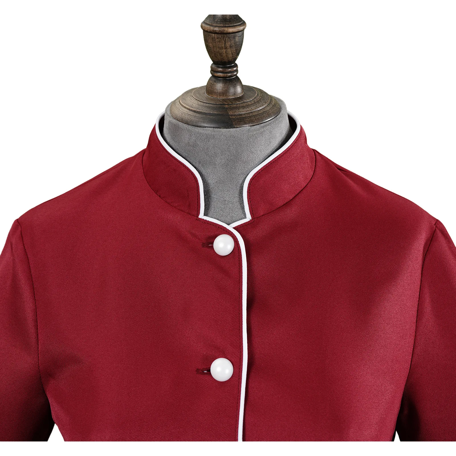 Women Pastor Robe Church Choir Gown Long Sleeve Cassock Pulpit Liturgical Vestments Halloween Clergy Priest Cosplay Costume
Women Pastor Robe Church Choir Gown Long Sleeve Cassock Pulpit Liturgical Vestments Halloween Clergy Priest Cosplay Costume