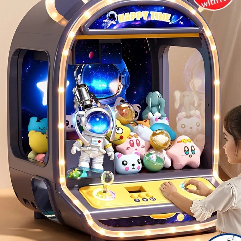 Креативный игровой автомат Creative Planet Large Claw Machine для дома, новинка 2026 года, для ловли плюшевых кукол, мини-гашапон, игрушка, подарок на день рождения для детей, мальчиков и девочек
Креативный игровой автомат Creative Planet Large Claw Machine для дома, новинка 2026 года, для ловли плюшевых кукол, мини-гашапон, игрушка, подарок на день рождения для детей, мальчиков и девочек