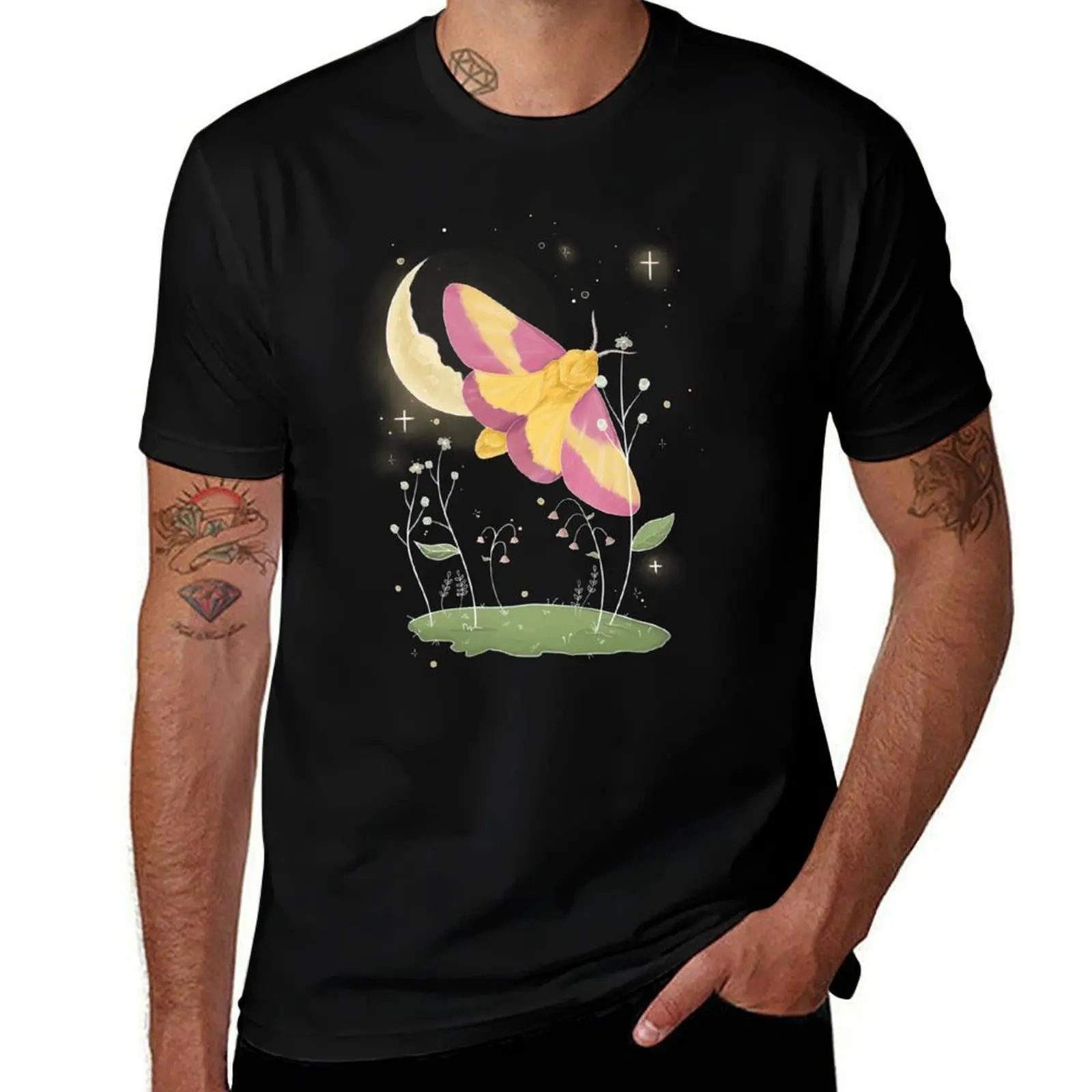 Rosy Maple Moth T-Shirt Casual Holiday Short Sleeve Tee
Rosy Maple Moth T-Shirt Casual Holiday Short Sleeve Tee