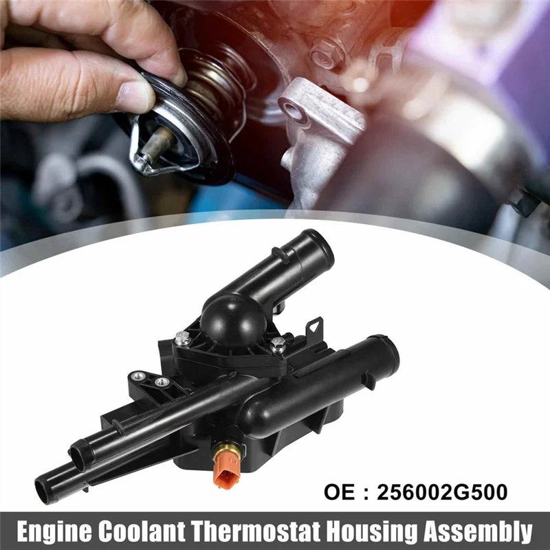 Dependable-Automotive Thermostat Assembly With Water Temperature Sensor Cooling Thermostat For Hyundai Kia Parts 25600-2G500 256
Dependable-Automotive Thermostat Assembly With Water Temperature Sensor Cooling Thermostat For Hyundai Kia Parts 25600-2G500 256