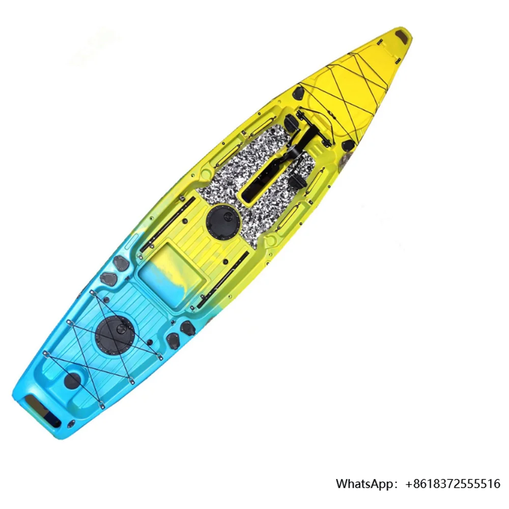 daOutdoor Leisure Sports Multifunctional Single Pedal/electric Motor Kayak Fishing Boat
daOutdoor Leisure Sports Multifunctional Single Pedal/electric Motor Kayak Fishing Boat
