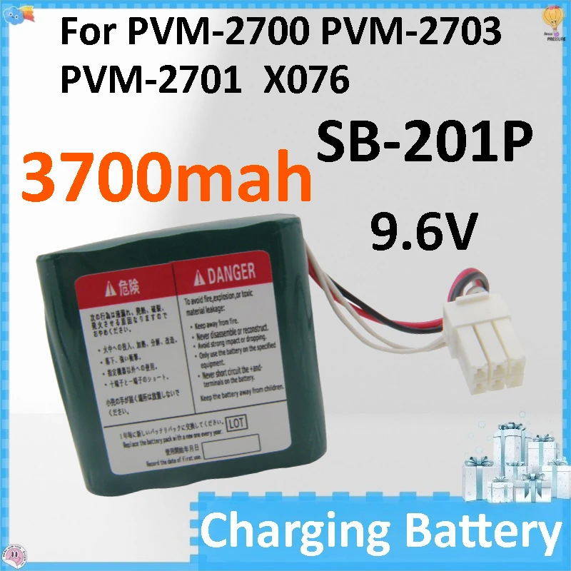 3700mah 9.6v Medical Ni-MH Battery SB-201P X076 for Nihon Kohden PVM-2700 PVM-2703 PVM-2701 Monitor
3700mah 9.6v Medical Ni-MH Battery SB-201P X076 for Nihon Kohden PVM-2700 PVM-2703 PVM-2701 Monitor
