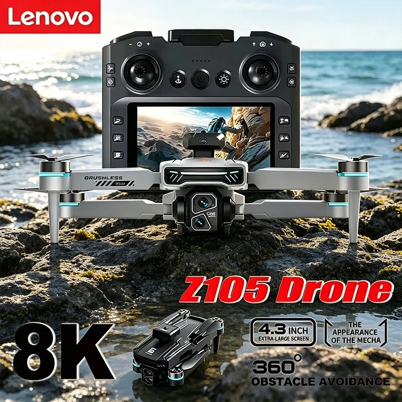 Lenovo Z105 Professional HD 4K Drone with Dual Camera Optical Flow Positioning Brushless Motor Foldable Large Screen RC Toy
Lenovo Z105 Professional HD 4K Drone with Dual Camera Optical Flow Positioning Brushless Motor Foldable Large Screen RC Toy