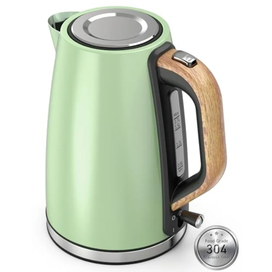 Electric Kettles1.7L/ 57 oz Stainless Steel Electric Kettle with Clear Water Window 1500W BPA-Free Electric Tea Kettles for Boi
Electric Kettles1.7L/ 57 oz Stainless Steel Electric Kettle with Clear Water Window 1500W BPA-Free Electric Tea Kettles for Boi