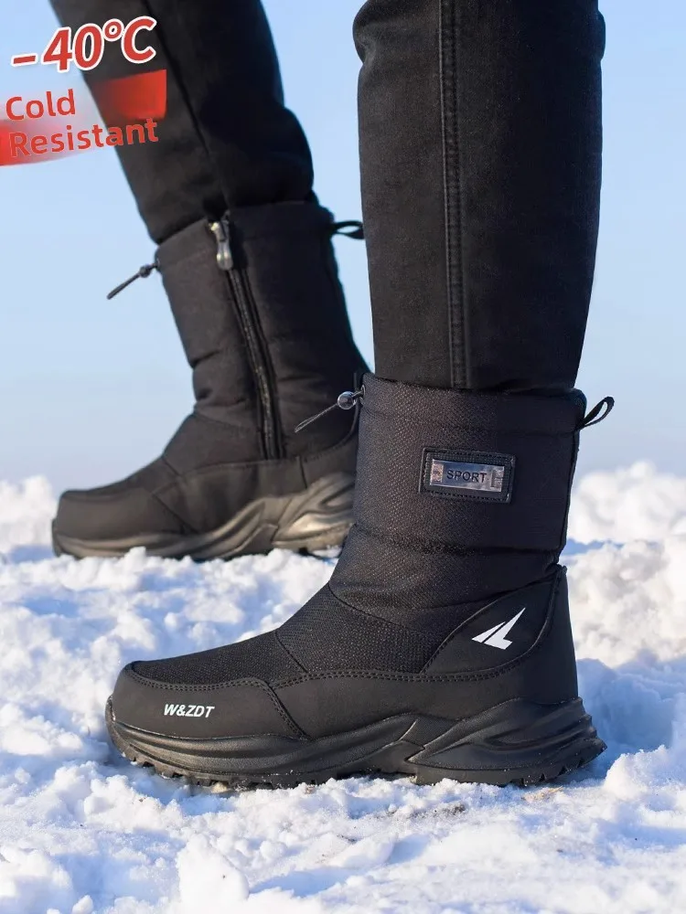 Зимние зимние ботинки Thiened Fce, мужские уличные морозостойкие противоскользящие водонепроницаемые ботинки с высоким воротником для экстремальной холодной одежды...
Зимние зимние ботинки Thiened Fce, мужские уличные морозостойкие противоскользящие водонепроницаемые ботинки с высоким воротником для экстремальной холодной одежды...