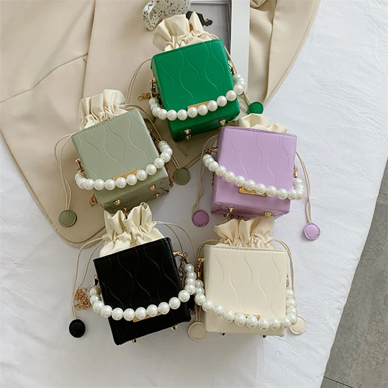 Women Mini Crossbody Bags Drawstring Bags Lilac Clutch Bag Leather Square Bucket Bag
Women Mini Crossbody Bags Drawstring Bags Lilac Clutch Bag Leather Square Bucket Bag