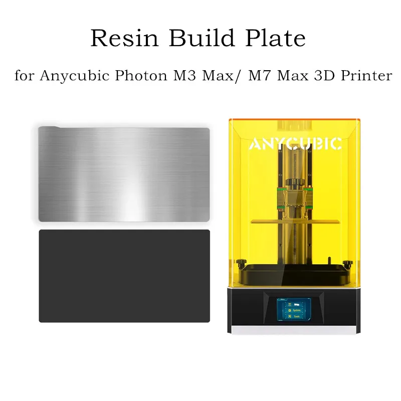 Photon Mono M7 Max Flex Build Plate Spring Steel Flexible Plate for Anycubic Photon Mono M7 Max/Photon M3 Max Resin 3D Printer
Photon Mono M7 Max Flex Build Plate Spring Steel Flexible Plate for Anycubic Photon Mono M7 Max/Photon M3 Max Resin 3D Printer