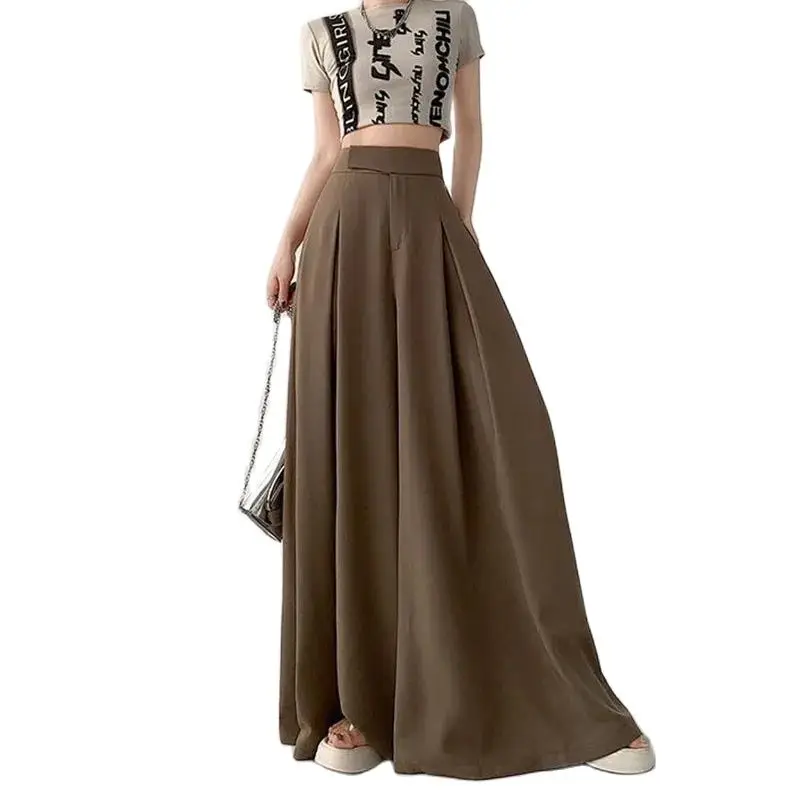 Suit Wide-Leg Pants Women 2024 Spring Summer New Yhin Mopping Pants Fashion Loose Leisure Pure Colour High-Waisted Pants Female
Suit Wide-Leg Pants Women 2024 Spring Summer New Yhin Mopping Pants Fashion Loose Leisure Pure Colour High-Waisted Pants Female