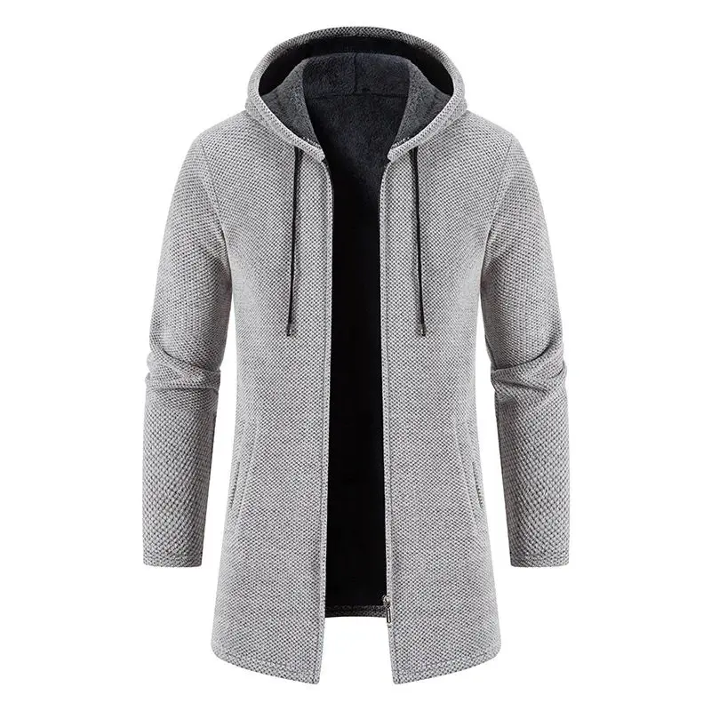 Мужское зимнее длинное французское пальто 2023, вязаный свитер-жакет с V-образным вырезом, повседневный модный осенний стиль, удлиненный рукав
Мужское зимнее длинное французское пальто 2023, вязаный свитер-жакет с V-образным вырезом, повседневный модный осенний стиль, удлиненный рукав