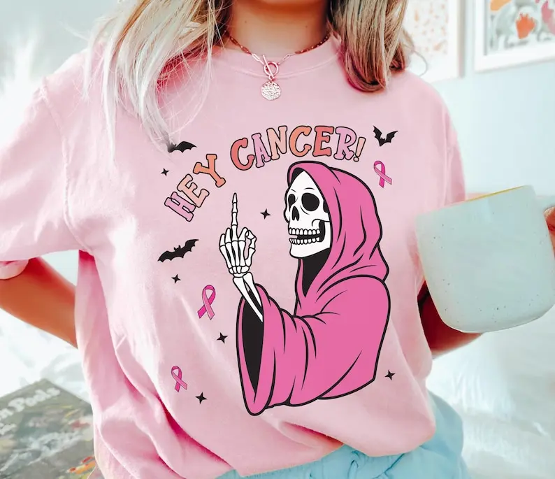 Хлопковая рубашка с раком молочной железы, футболка со скелетом на Хэллоуин, футболка с изображением рака молочной железы, футболка с розовой лентой на Хэллоуин
Хлопковая рубашка с раком молочной железы, футболка со скелетом на Хэллоуин, футболка с изображением рака молочной железы, футболка с розовой лентой на Хэллоуин