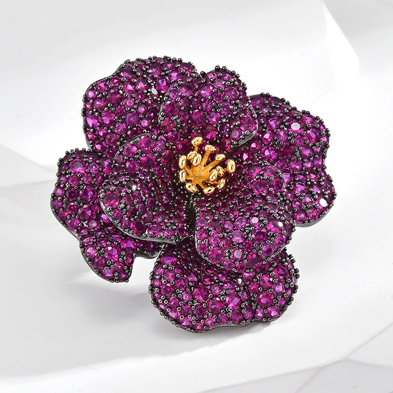 2023 Luxury High-end Women's Brooch for Women's Exquisite Temperament Zircon Purple Flower Pin and Brooches Corsage Pin Ornament
2023 Luxury High-end Women's Brooch for Women's Exquisite Temperament Zircon Purple Flower Pin and Brooches Corsage Pin Ornament