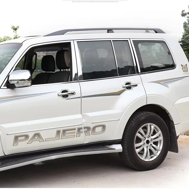 For Mitsubishi Pajero V97 V93 2012 2018 Car Stainless Steel Window Pillar Trim Cover Protectors Car Accessories
For Mitsubishi Pajero V97 V93 2012 2018 Car Stainless Steel Window Pillar Trim Cover Protectors Car Accessories
