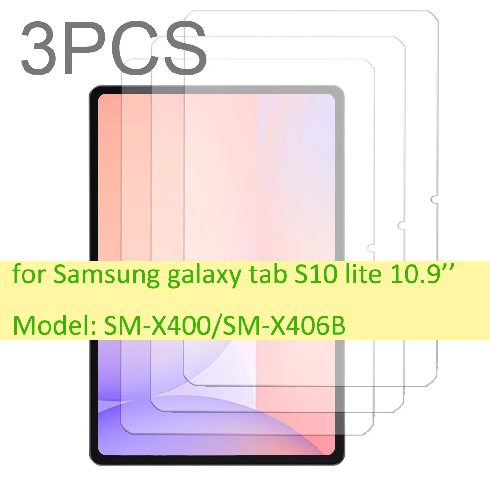 3 упаковки защитной пленки из закаленного стекла для Samsung Galaxy Tab S10 Lite 10,9 дюйма 2025 SM-X400 SM-X406B, защитная пленка для планшета
3 упаковки защитной пленки из закаленного стекла для Samsung Galaxy Tab S10 Lite 10,9 дюйма 2025 SM-X400 SM-X406B, защитная пленка для планшета