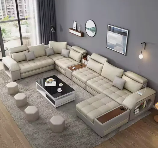 China Manufacture Modular Comfortable L Shape Sofa Technology Living Room Furniture Combination Furniture Internet Celebrity 
China Manufacture Modular Comfortable L Shape Sofa Technology Living Room Furniture Combination Furniture Internet Celebrity