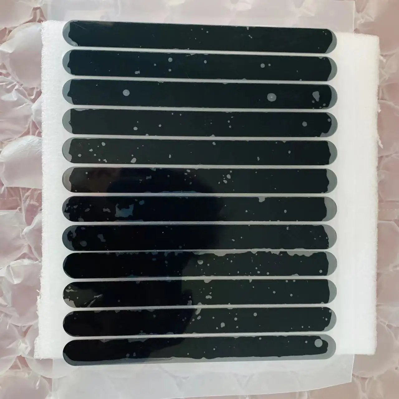 100Pcs Total Size 150x14x1mm Material Acrylic Pmma IR Pass Filter Plate For 850nm NIR Led
100Pcs Total Size 150x14x1mm Material Acrylic Pmma IR Pass Filter Plate For 850nm NIR Led