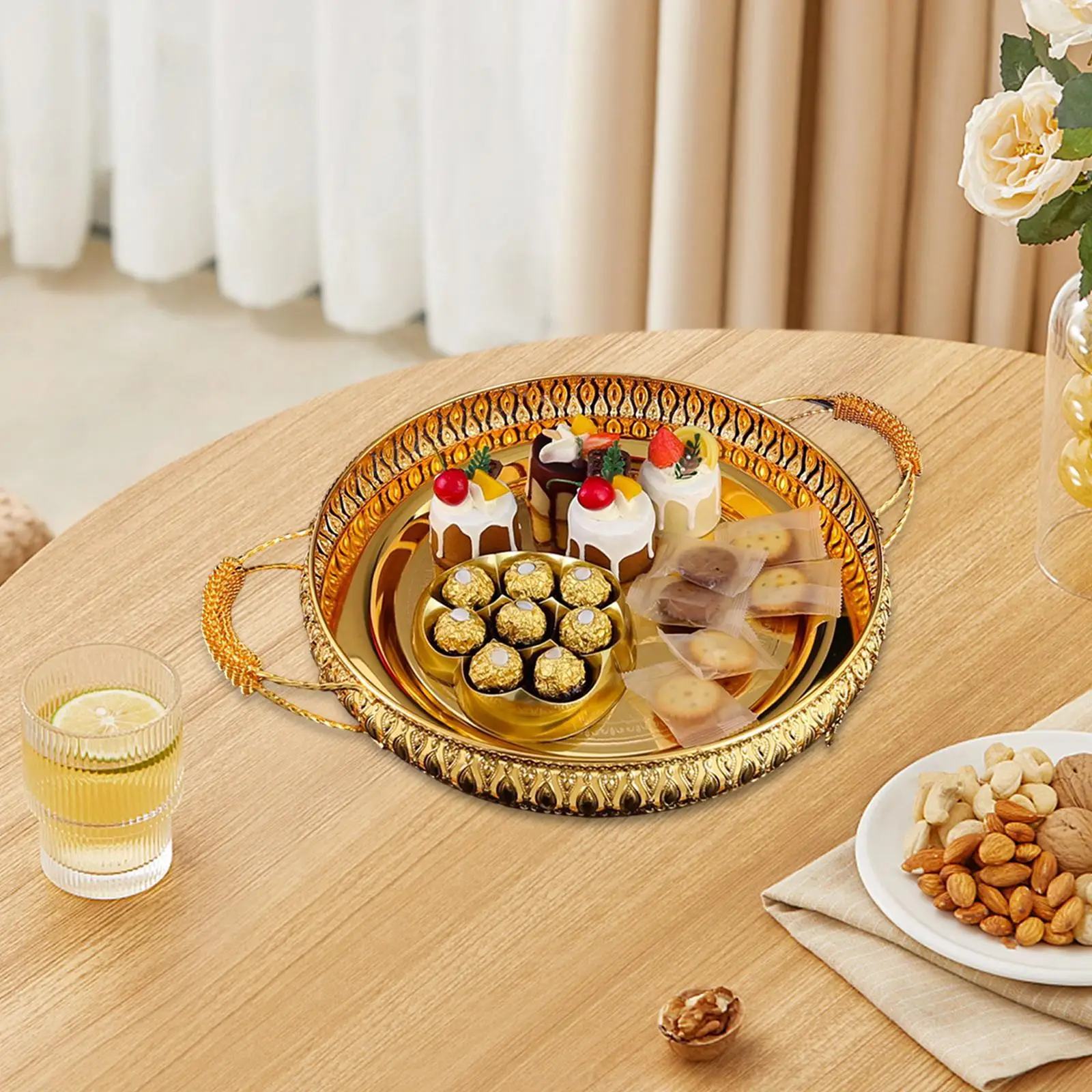 Поднос с фруктами, поднос для закусок, столешница для хранения овощей, подносы для завтрака, большая емкость, украшение, подставка для торта для отеля
Поднос с фруктами, поднос для закусок, столешница для хранения овощей, подносы для завтрака, большая емкость, украшение, подставка для торта для отеля