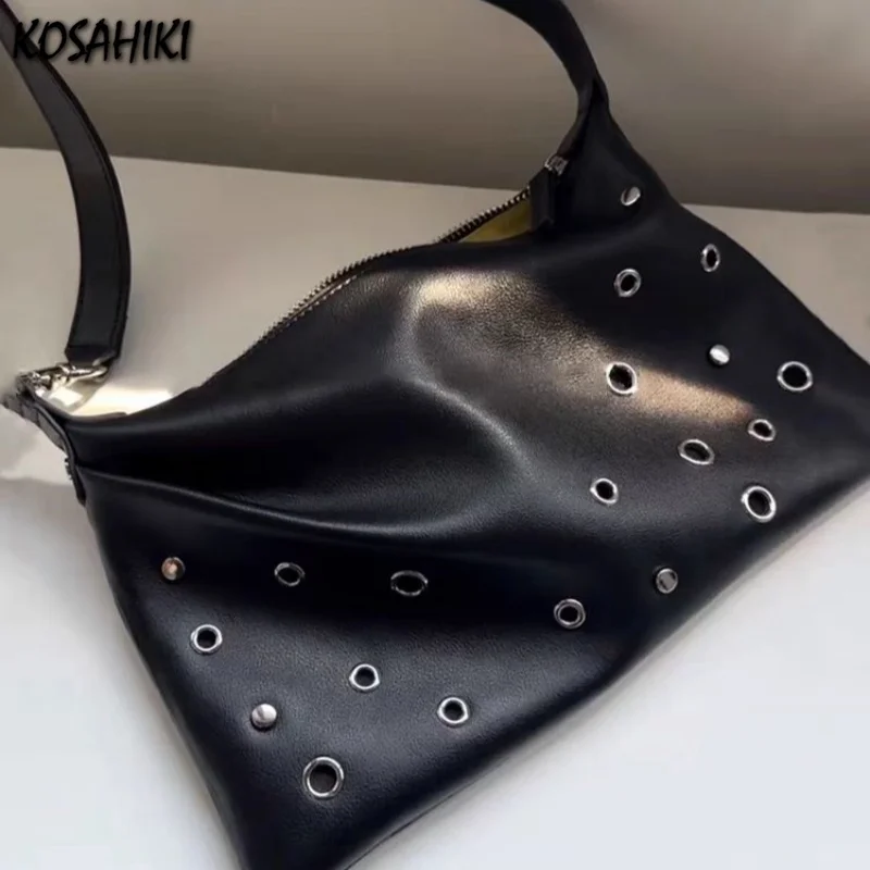 Y2k Aesthetic Fashion Trendy Shoulder Bags Luxury Design Hollow Out Vintage Simple Handbags Women Luxury Design Casual Handbags
Y2k Aesthetic Fashion Trendy Shoulder Bags Luxury Design Hollow Out Vintage Simple Handbags Women Luxury Design Casual Handbags