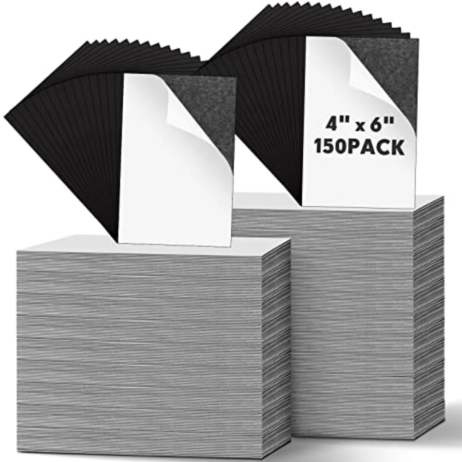 Adhesive Magnetic Sheets with Adhesive Backing Cuttable Magnetic Paper Stickers Fleible Peel and Stick for Picture Crafts Die S
Adhesive Magnetic Sheets with Adhesive Backing Cuttable Magnetic Paper Stickers Fleible Peel and Stick for Picture Crafts Die S