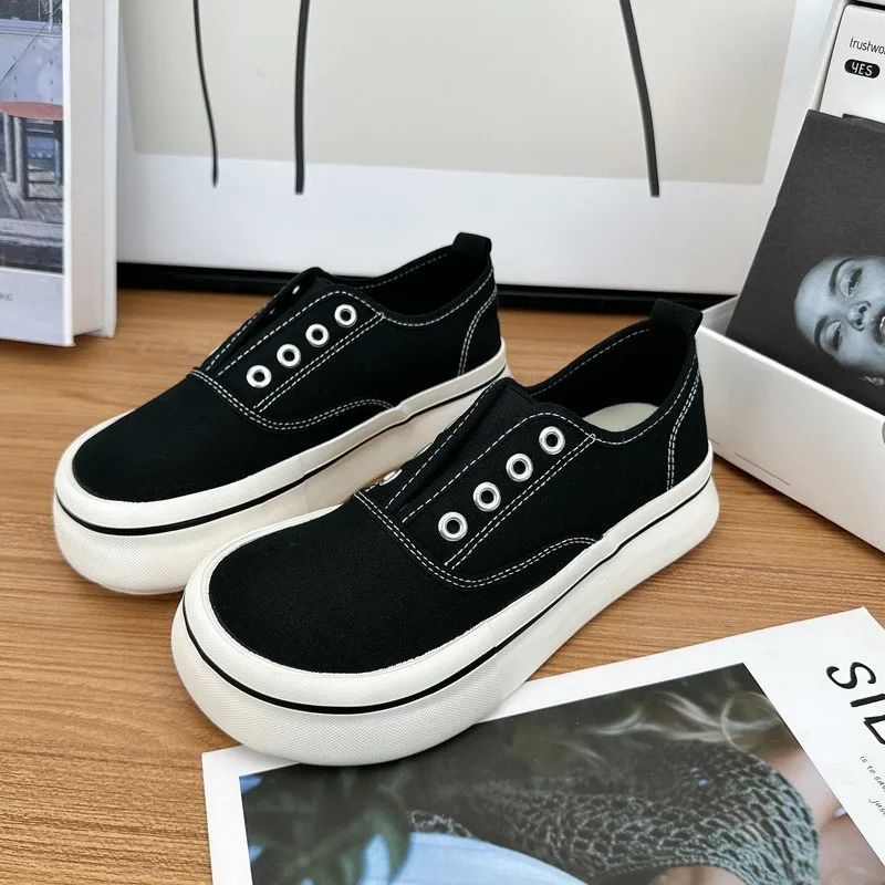 New High Top Women Mary Jane Canvas Shoes Buckle Strap Students Casual Vulcanized Sneakers New Trendy Comfortable Slip On
New High Top Women Mary Jane Canvas Shoes Buckle Strap Students Casual Vulcanized Sneakers New Trendy Comfortable Slip On