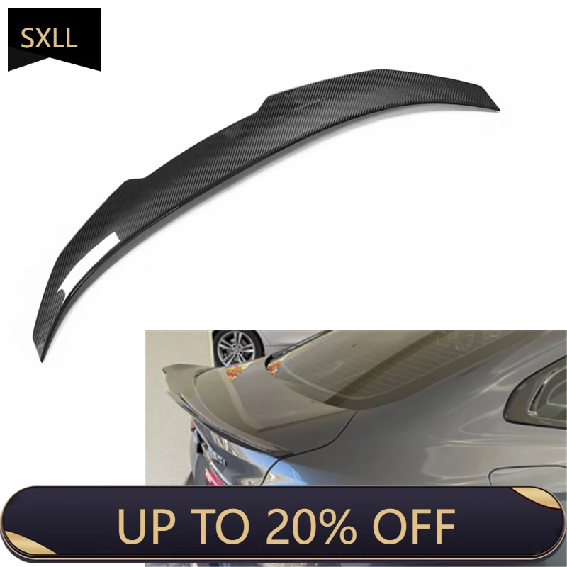 SXLL F44 4-door 202-inch F44 spoiler, true carbon trunk spoiler, ducktail wing spoiler, PSM style spoiler
SXLL F44 4-door 202-inch F44 spoiler, true carbon trunk spoiler, ducktail wing spoiler, PSM style spoiler