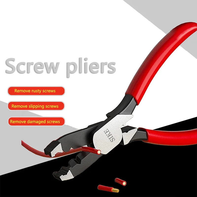 Multi Function Demolition Pliers Nail Puller Screw Removal Tool Woodworking Pliers For Rust Removal Wire Cutting And Crimping
Multi Function Demolition Pliers Nail Puller Screw Removal Tool Woodworking Pliers For Rust Removal Wire Cutting And Crimping