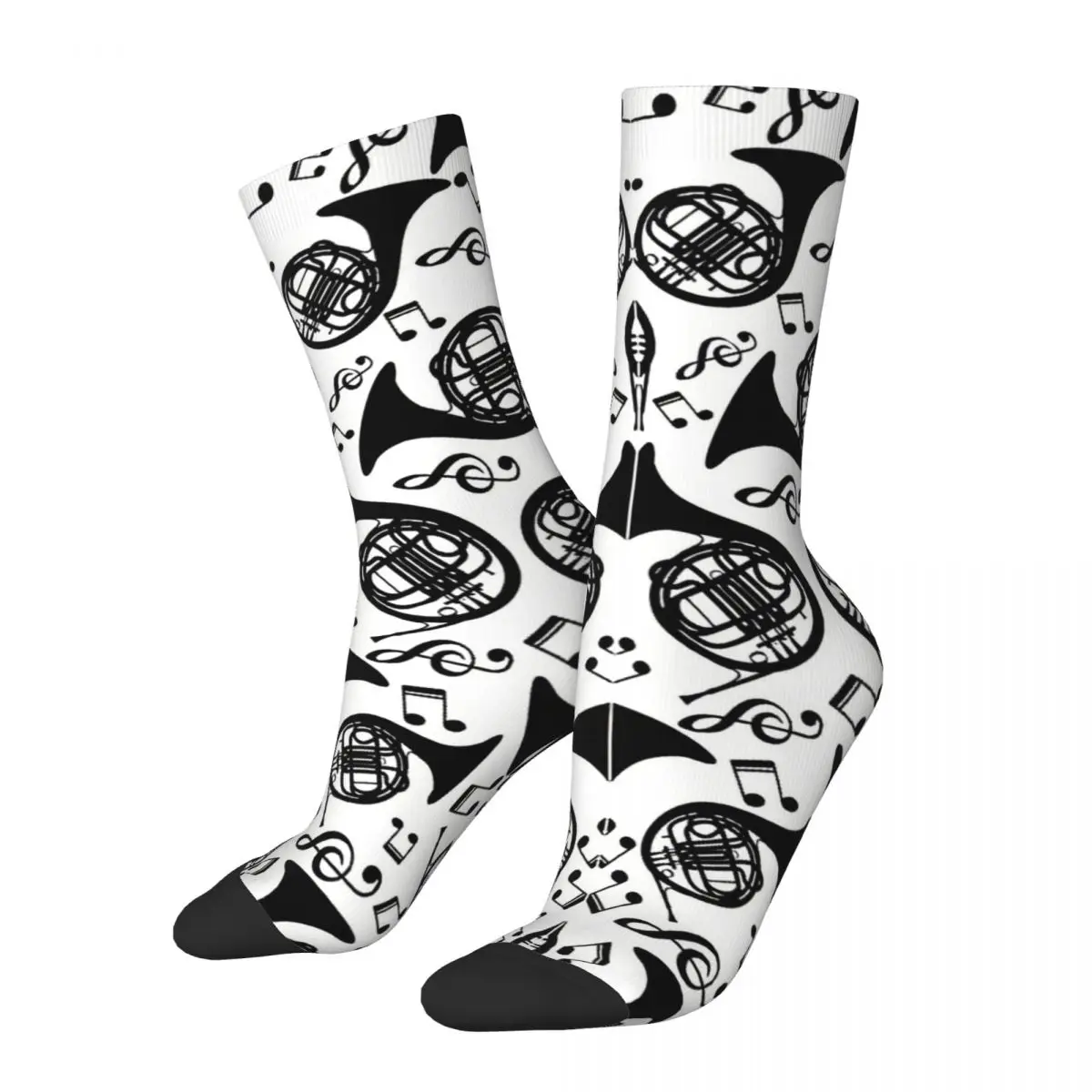 Funny Happy Sock for Men French Horn Vintage Music Notes Quality Pattern Printed Crew Sock Seamless Gift
Funny Happy Sock for Men French Horn Vintage Music Notes Quality Pattern Printed Crew Sock Seamless Gift