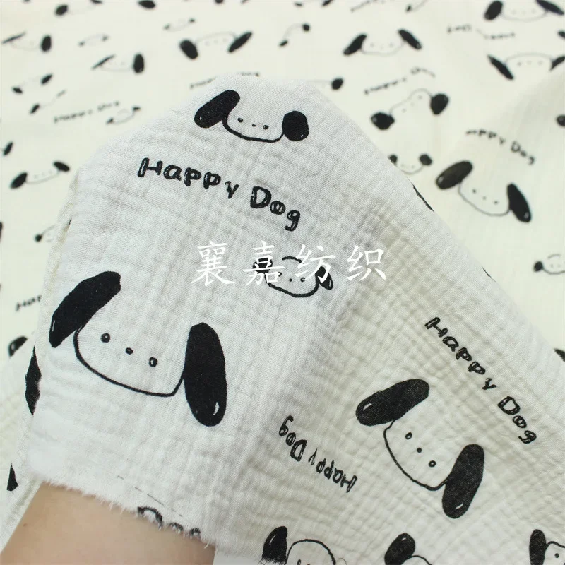 Double Cotton Crepe, Gauze Cartoon Print, Fabric, Baby Clothing, Small Blanket Fabric
Double Cotton Crepe, Gauze Cartoon Print, Fabric, Baby Clothing, Small Blanket Fabric