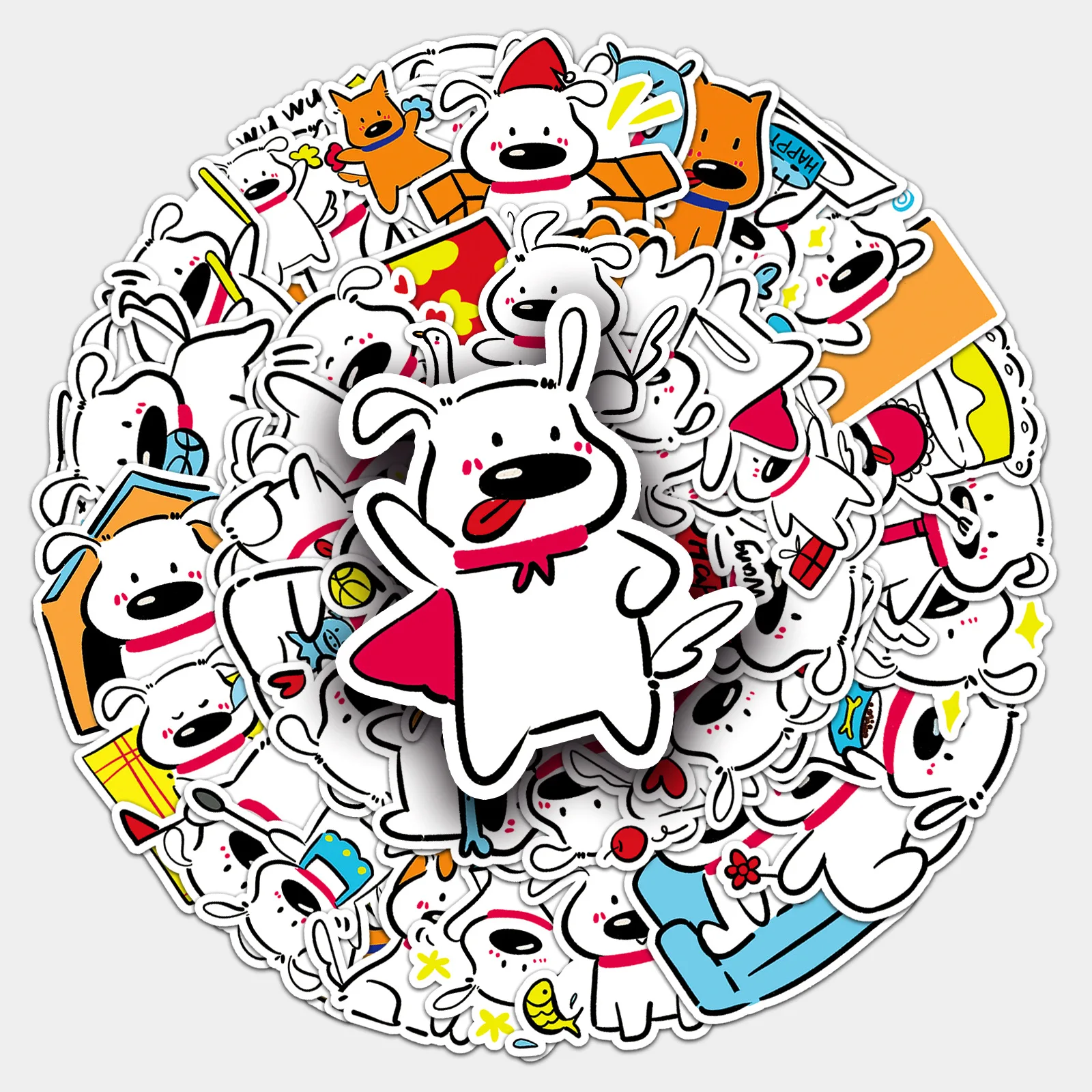 50 original simple sketches of cute and personalized dogs, with cute Guka decorations, water bottles, mobile phones, suitcases, cartoon stickers
50 original simple sketches of cute and personalized dogs, with cute Guka decorations, water bottles, mobile phones, suitcases, cartoon stickers