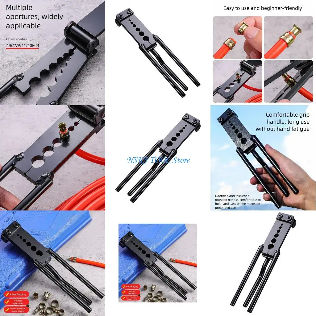 L8RC Professional Brake Tubing Crimper Set 4 5 7 13mm No Slip Handle Secure Fastening
L8RC Professional Brake Tubing Crimper Set 4 5 7 13mm No Slip Handle Secure Fastening