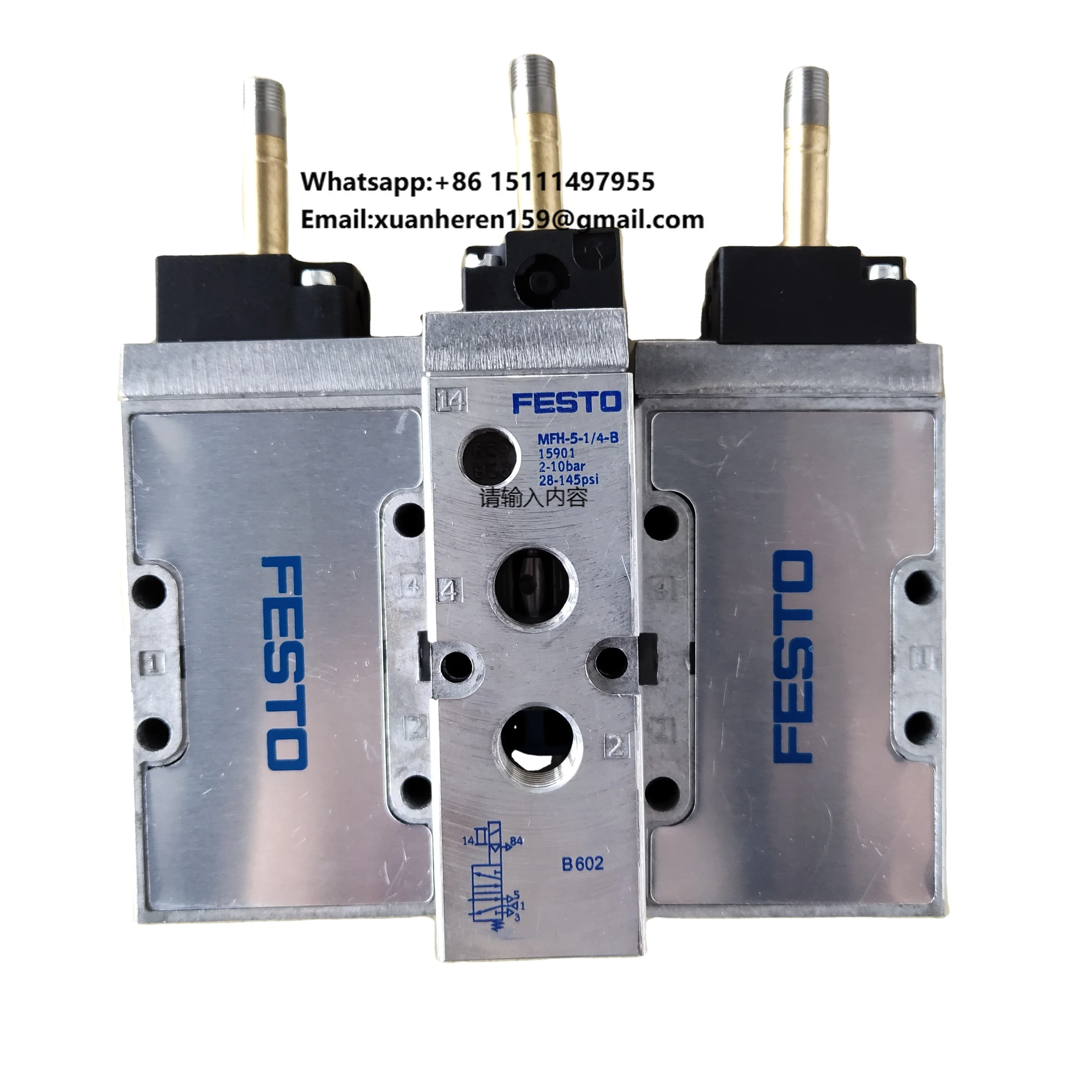 FESTOS Proportional Directional Control Valve MPYE-5-1/8-LF-010-B 151692
FESTOS Proportional Directional Control Valve MPYE-5-1/8-LF-010-B 151692