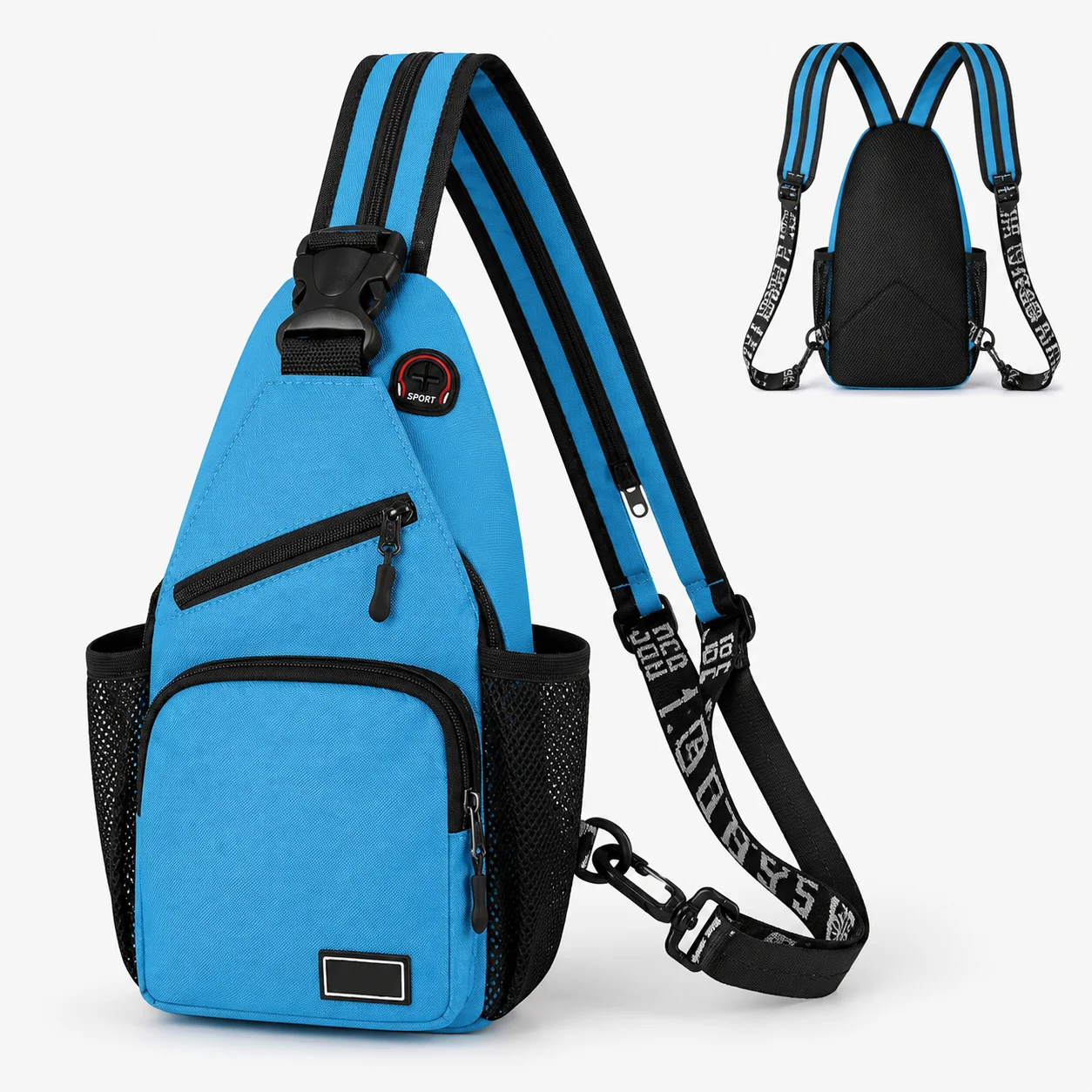 Unisex Oxford Sports Backpack Lightweight Water Resistant Adjustable Strap Hiking Running Gym Travel Casual Outdoor Daypack
Unisex Oxford Sports Backpack Lightweight Water Resistant Adjustable Strap Hiking Running Gym Travel Casual Outdoor Daypack