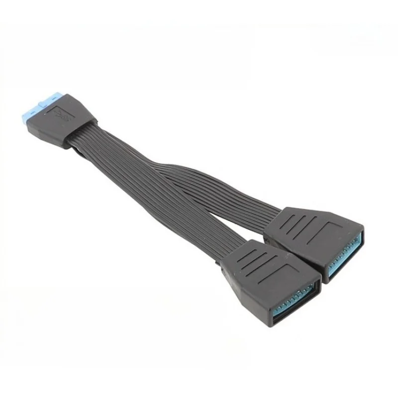 Z Computer motherboard USB 3.0 expansion cable 19PIN 1/2 black flat cable
Z Computer motherboard USB 3.0 expansion cable 19PIN 1/2 black flat cable