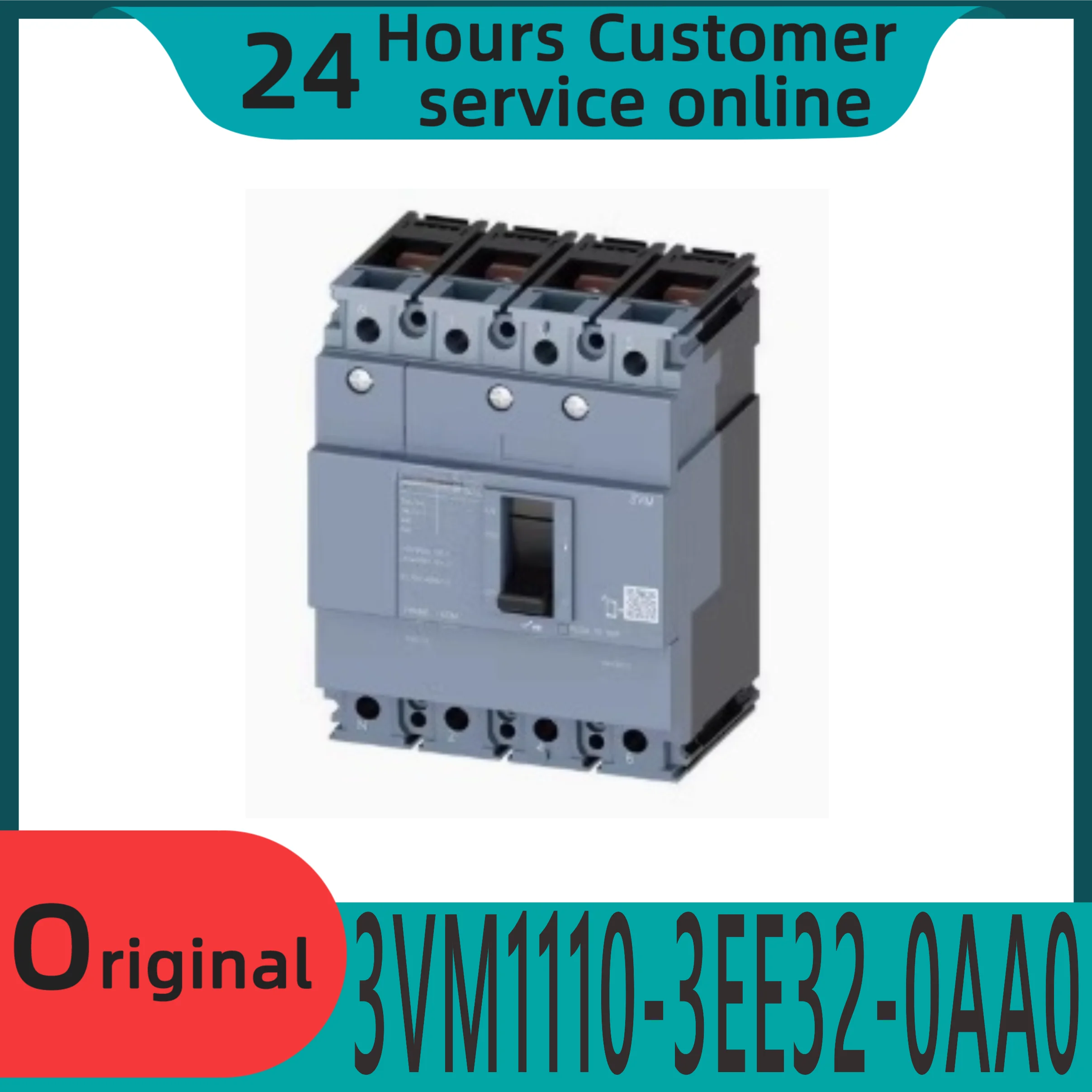 Brand new original 3VM plastic shell distribution protection circuit breaker 3VM1110-3EE32-0AA0 3P 100A
Brand new original 3VM plastic shell distribution protection circuit breaker 3VM1110-3EE32-0AA0 3P 100A