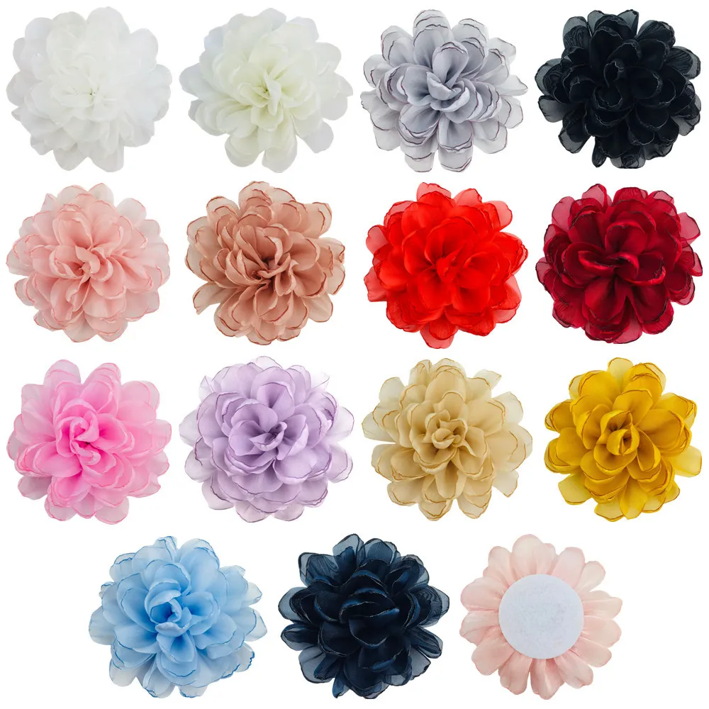 300pcs Wholesale In Stock 9cm Organza Dry Plate Flower Korean Version Handmade Burnt Edge Big Flower Costume With Corsage Satin
300pcs Wholesale In Stock 9cm Organza Dry Plate Flower Korean Version Handmade Burnt Edge Big Flower Costume With Corsage Satin