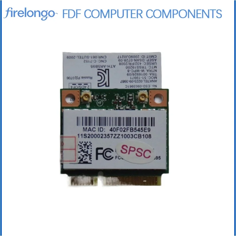 For Lenovo Z485 Z585 N586 N585 P585 P580 N580A Laptop WiFi Wireless Network Card
For Lenovo Z485 Z585 N586 N585 P585 P580 N580A Laptop WiFi Wireless Network Card