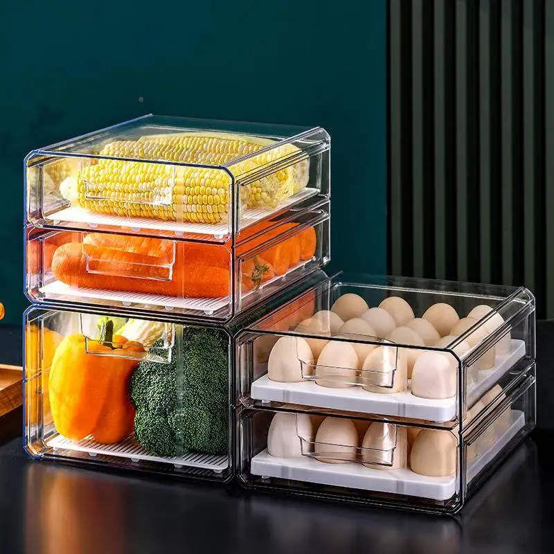 Kitchen Refrigerator Food Storage Box Egg Vegetable Fruit Preservation Drawer Style Adjustable Storage Tray Japanese Style
Kitchen Refrigerator Food Storage Box Egg Vegetable Fruit Preservation Drawer Style Adjustable Storage Tray Japanese Style
