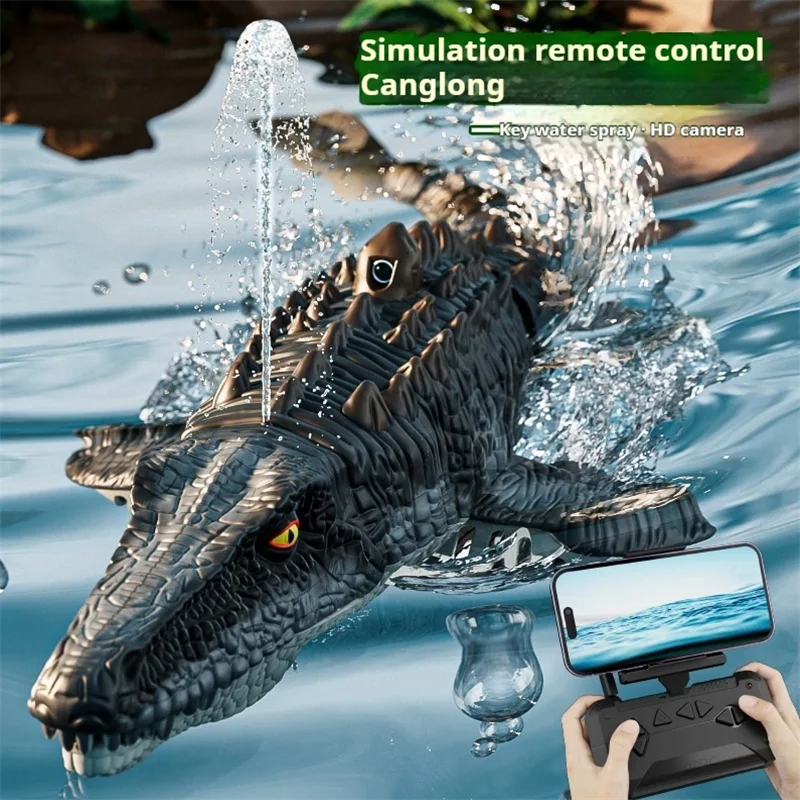 New dinosaur model rc boat 2.4G Remote Control Boat with HD Camera Kids summer outdoor Toys Christmas Gifts
New dinosaur model rc boat 2.4G Remote Control Boat with HD Camera Kids summer outdoor Toys Christmas Gifts
