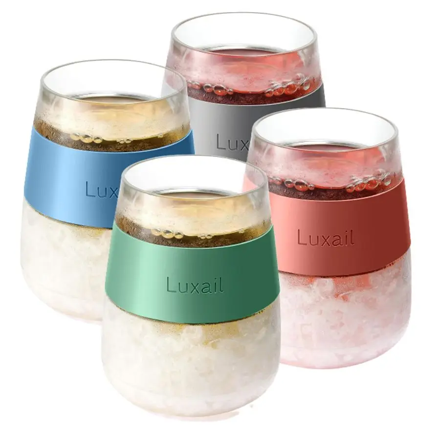 Бокалы для вина, набор из 4 пластиковых бокалов для вина, подарки для любителей вина, термостаканы с двойными стенками, стаканы для заморозки без ножки для красного вина
Бокалы для вина, набор из 4 пластиковых бокалов для вина, подарки для любителей вина, термостаканы с двойными стенками, стаканы для заморозки без ножки для красного вина