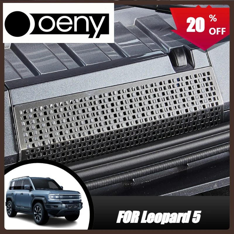 Fit for Hood Air Intake Dust Cover BYD Leopard 5 2023 2024 Filter Engine Anti Clogging Metal Cover Car Interior Accessories
Fit for Hood Air Intake Dust Cover BYD Leopard 5 2023 2024 Filter Engine Anti Clogging Metal Cover Car Interior Accessories