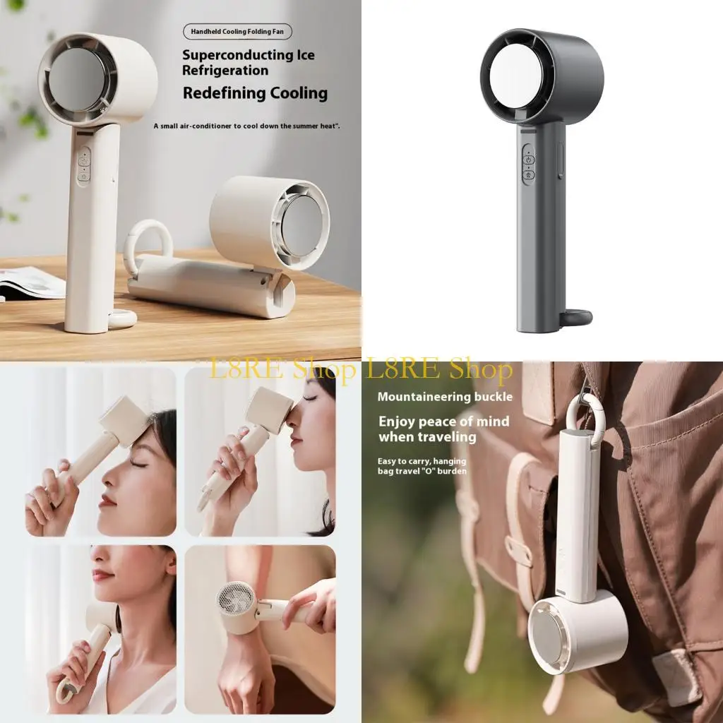 L8RE Portable Handheld Fan 3 Speed Foldable Mini Cooling Fan Rechargeable Electric
L8RE Portable Handheld Fan 3 Speed Foldable Mini Cooling Fan Rechargeable Electric