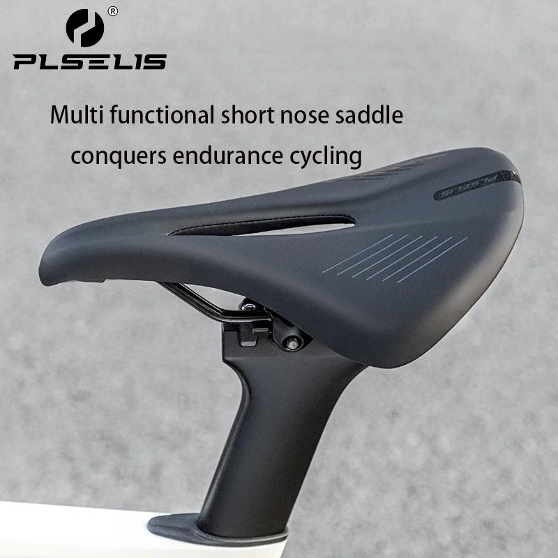 PLSELIS new mountain road bicycle saddle competition short nose hollow breathable molybdenum steel comfortable saddle 
PLSELIS new mountain road bicycle saddle competition short nose hollow breathable molybdenum steel comfortable saddle