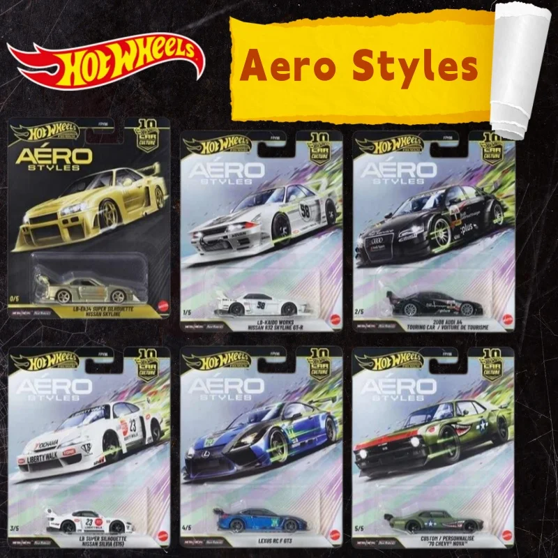 Коллекционный набор моделей автомобилей Hot Wheels Car Culture Aero Styles Series: R32 Skyline, Audi A4 Touring, Lexus — игрушка для мальчиков, подарок на праздники
Коллекционный набор моделей автомобилей Hot Wheels Car Culture Aero Styles Series: R32 Skyline, Audi A4 Touring, Lexus — игрушка для мальчиков, подарок на праздники