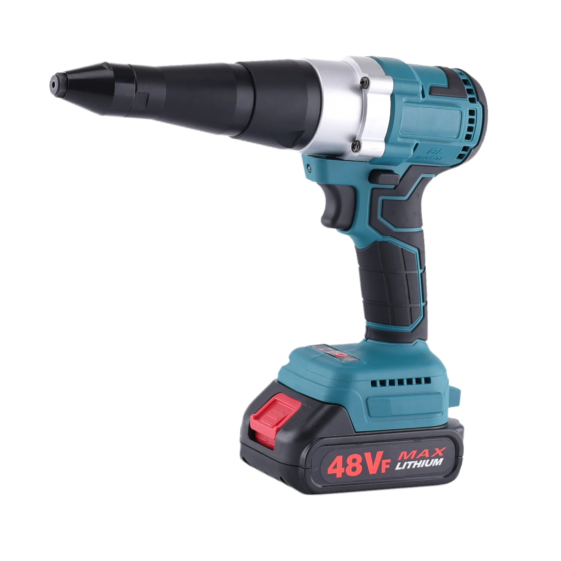 Battery Power Tools Electric Portable Automatic Cordless Brushless Rivet Gun
Battery Power Tools Electric Portable Automatic Cordless Brushless Rivet Gun