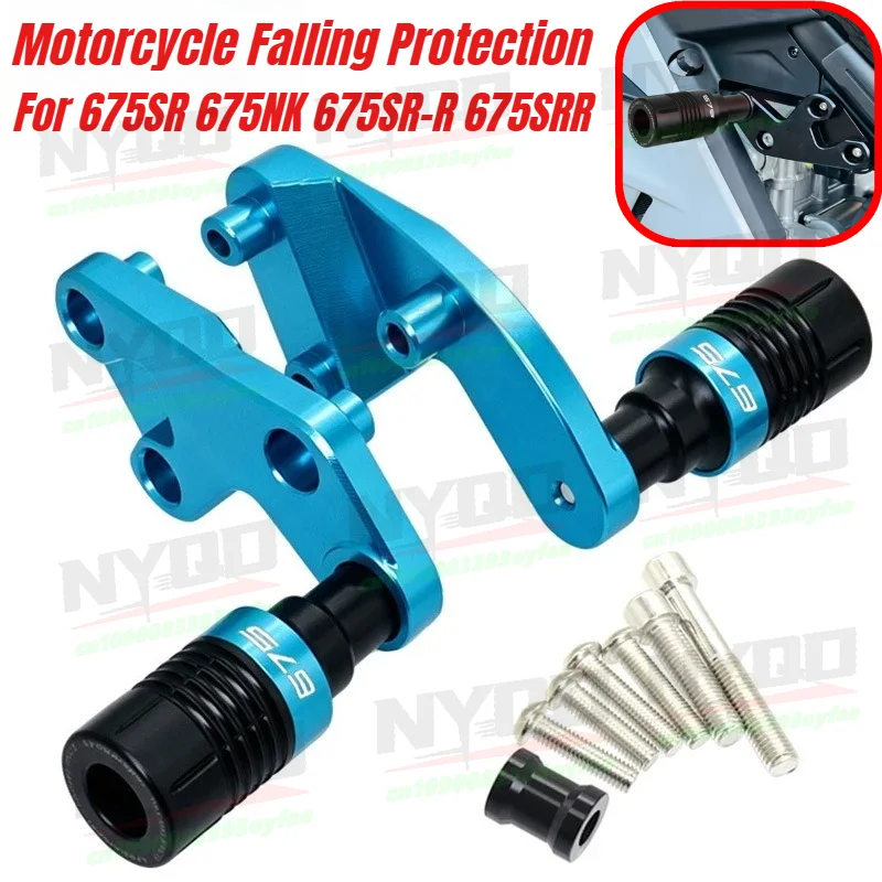 675 SR NK Motorcycle Falling Protection CNC Frame Slider Fairing Guard Crash Pad Protector For CF 675SR 675NK 675SR-R 675SRR
675 SR NK Motorcycle Falling Protection CNC Frame Slider Fairing Guard Crash Pad Protector For CF 675SR 675NK 675SR-R 675SRR