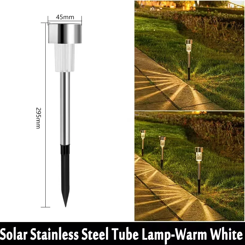 10pcs Outdoor Solar Landscape Lawn Lights Garden Lights Waterproof Decoration Lights for Pathways Patio Yards Lawns Walkways
10pcs Outdoor Solar Landscape Lawn Lights Garden Lights Waterproof Decoration Lights for Pathways Patio Yards Lawns Walkways