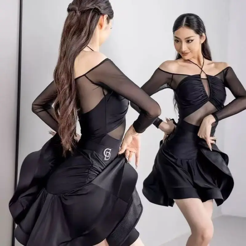dance suit women's latin american dance dress dance wear sexy 2026 new product Line dance clothing Adult underwear Bodysuit
dance suit women's latin american dance dress dance wear sexy 2026 new product Line dance clothing Adult underwear Bodysuit